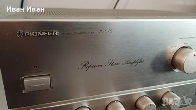 Усилвател Pioneer A-676, снимка 7 - Ресийвъри, усилватели, смесителни пултове - 56343450