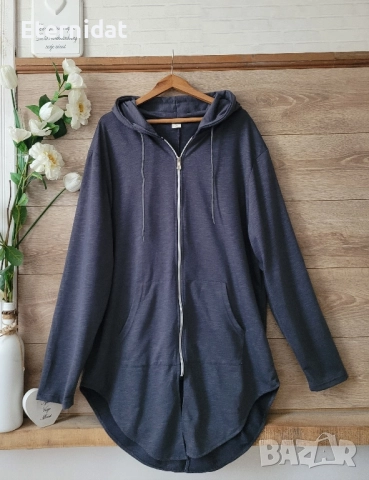 Худи с качулка и цип, снимка 6 - Суичъри - 51677891