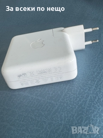 Оригинално зарядно Apple USB Type-C 67W , A2518, снимка 3 - Лаптоп аксесоари - 55850722