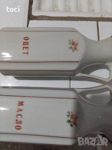 стари порцеланови съдове за оцет и олио , снимка 7 - Други ценни предмети - 51703654
