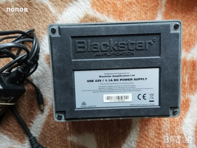 Blackstar  HT dist / Blackstar ht metal -tube pedals , снимка 6 - Китари - 53438658