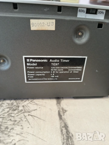 Аудио таймер panasonic, снимка 5 - Аудиосистеми - 53096465