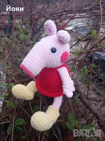 Пепа Пиг - ръчно изработени плюшени играчки , снимка 3 - Плюшени играчки - 49033744