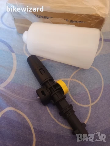 Накрайник за пяна и 750мл резервоар за водоструйка Karcher K2 K3 K4 K5 K6 K7 НОВО, снимка 3 - Парочистачки и Водоструйки - 51349524