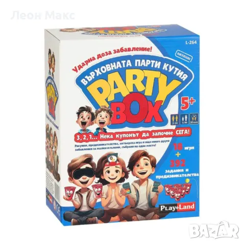 Настолна игра Playland Party Box 5+