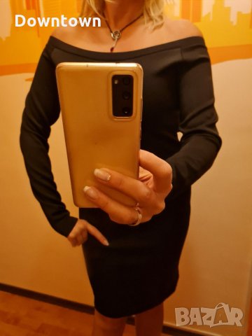 LA SPECIALE  уникална черна рокля с отворен гръб, снимка 5 - Рокли - 34336943