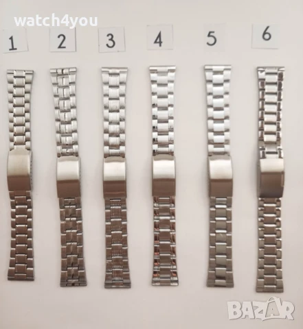 СТОМАНЕНИ ВЕРИЖКИ ЗА ЧАСОВНИЦИ.ВЕРИЖКА ВЕРИГА ЗА ЧАСОВНИК.CASIO Q&Q SEIKO ORIENT VOSTOK SLAVA POLJOT, снимка 7 - Каишки за часовници - 43480855