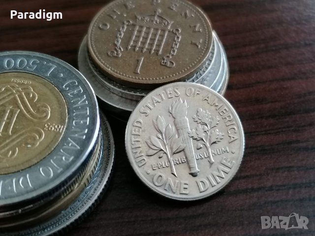 Монета - САЩ - 1 дайм | 1973г.