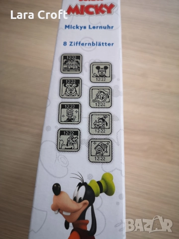 Mickey Mouse Vtech часовник с игри НА НЕМСКИ ЕЗИК, снимка 5 - Електрически играчки - 52316765