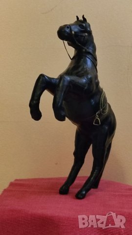 Статуетка, фигурка Кон, Папие маше. , снимка 3 - Колекции - 41398479