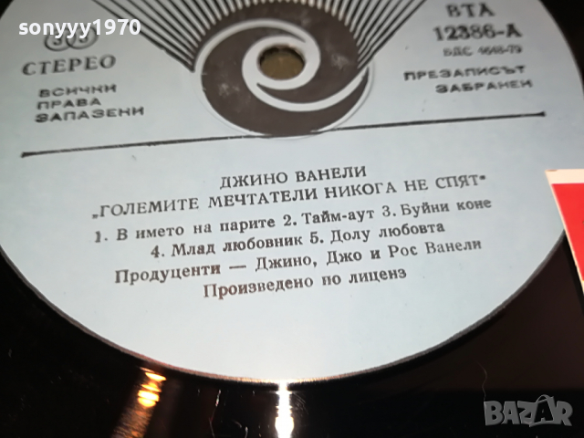 GINO VANNELLI 2503221247, снимка 14 - Грамофонни плочи - 36228253