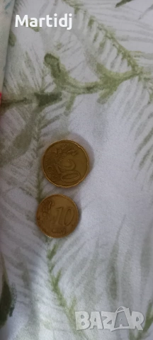 20 i 10 centa 1999 France Republic riadki, снимка 7 - Нумизматика и бонистика - 53746890