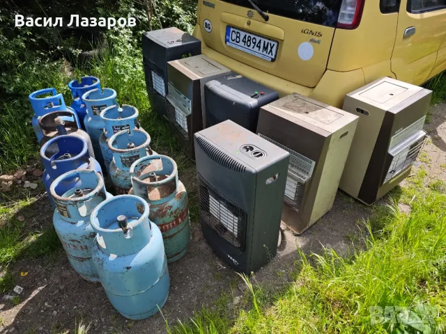 газови бутилки и газови печки , снимка 2 - Отоплителни печки - 50279874