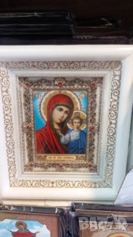 ХОРУГВА НА СВЕТИ МИНА И ДРУГИ ИКОНИ, снимка 5 - Икони - 50037729