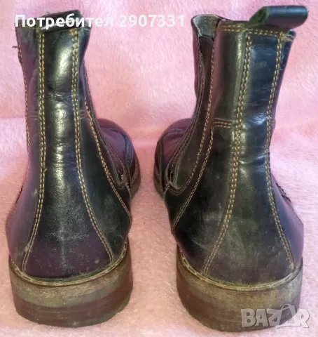 мъжки обувки тип челси. номер 42. естествена кожа, снимка 5 - Други - 48082078