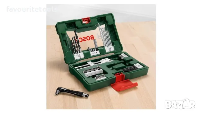 Комплект Bosch свредла и битове 41 части, снимка 10 - Отвертки - 47340145