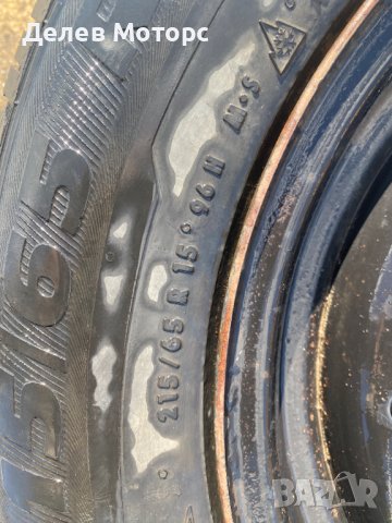 Резервна гума Semperit за Chrysler Voyager 215/65/15 и 15 цола алуминиева джанта 5x114.3, 6J, ET40, снимка 2 - Гуми и джанти - 41796155