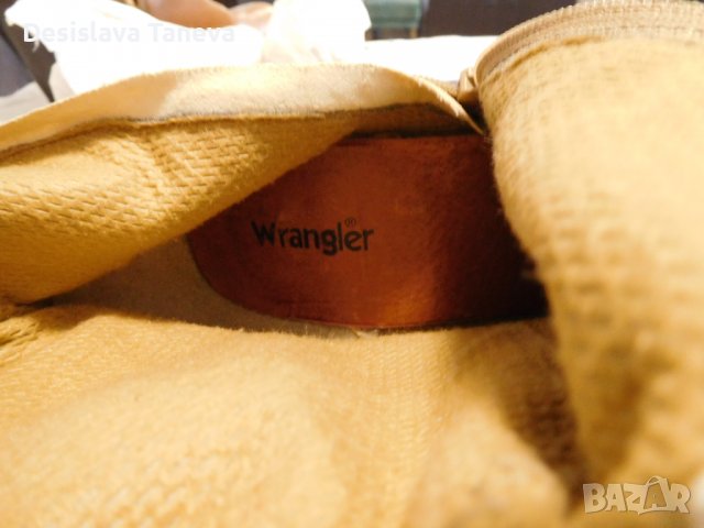 Продавам дамски ботуши Wrangler естестествена кожа №41, снимка 5 - Дамски боти - 39316332