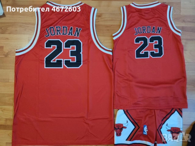 Баскетболни потници на Chikago Bulls и шорти, снимка 2 - Спортни дрехи, екипи - 52703882