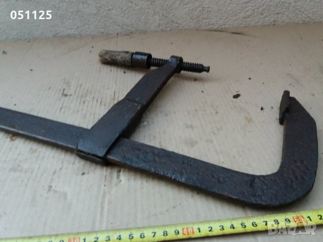 стара масивна стяга, менгеме, преса , снимка 10 - Антикварни и старинни предмети - 35800946