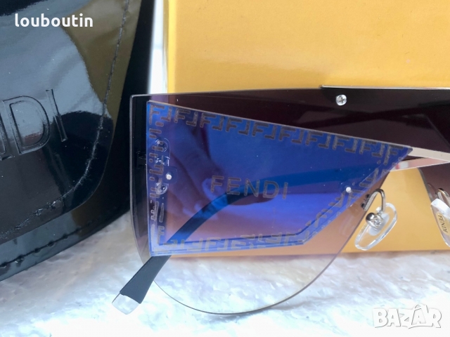 -15 % разпродажбаFendi дамски слънчеви очила маска с лого , снимка 10 - Слънчеви и диоптрични очила - 36092933