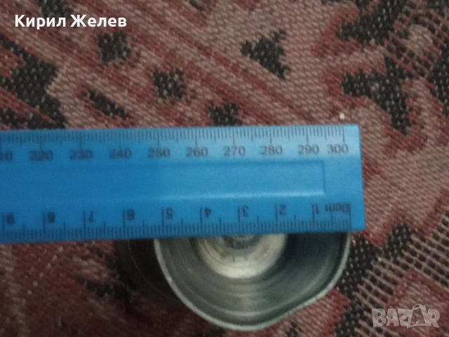 Релефна чаша от калай гравирана 54293, снимка 8 - Антикварни и старинни предмети - 53624651