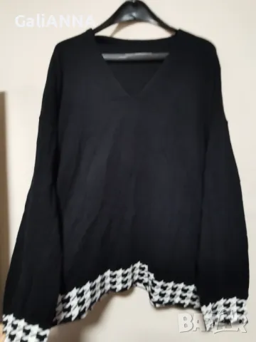 СТРАХОТНА БЛУЗА ЕФЕКТЕН ДЕСЕН 2XL-3XL