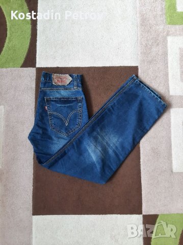 Мъжки дънки Levi's 501 Straight, снимка 1 - Дънки - 40345461