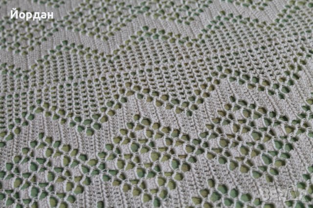 Покривка за маса или легло, снимка 3 - Антикварни и старинни предмети - 41123851