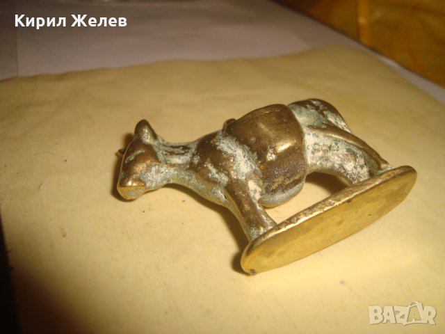 МАГАРЕНЦЕТО на САНЧО ПАНСА БРОНЗОВА МАЛКА СТАТУЕТКА ХУДОЖЕСТВЕНА ИЗРАБОТКА с ПАТИНА 24831, снимка 6 - Колекции - 34339508