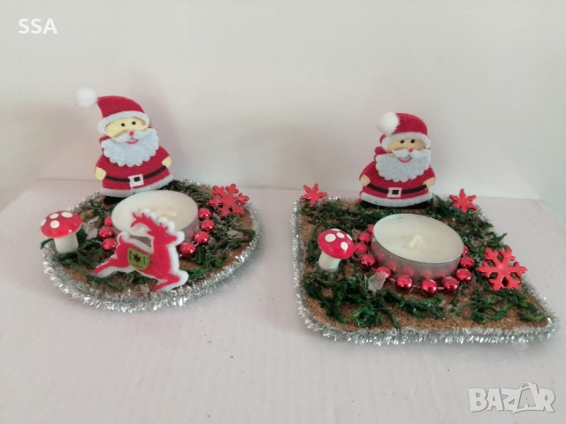 Коледни декорации , снимка 5 - Декорация за дома - 52593396