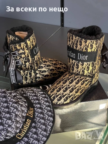 Christian Dior Дамски Боти👢👒 Дамска Шапка Кристиян Диор - Налични Различни Цветове Код SK559, снимка 6 - Дамски боти - 53059425