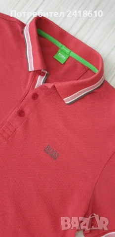 Hugo Boss Paddy Pique Cotton Regular Fit Mens Size L - XL ОРИГИНАЛНА Тениска!