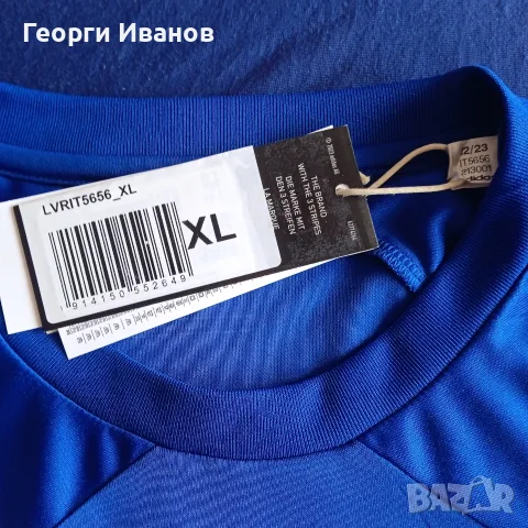 ЧИСТО НОВА С ЕТИКЕТ XL ЛЕВСКИ - Победи в двубой на гиганти!- оригинална фланелка Адидас LEVSKI 1914, снимка 3 - Футбол - 55723341
