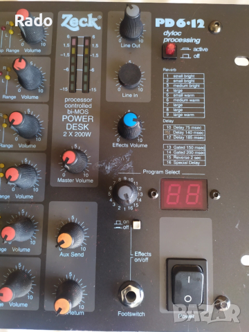 Продавам power mixer "Zeck PD 6-12", снимка 4 - Аудиосистеми - 52801524