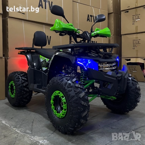 ATV TELSTAR Police Rover Long TS150-F 150сс с 8'' гуми, автоматична скоростна кутия и SMART километр, снимка 10 - Мотоциклети и мототехника - 52404661