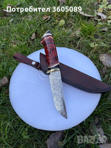 Ножове дамаска стомана, снимка 1 - Ножове - 51161375