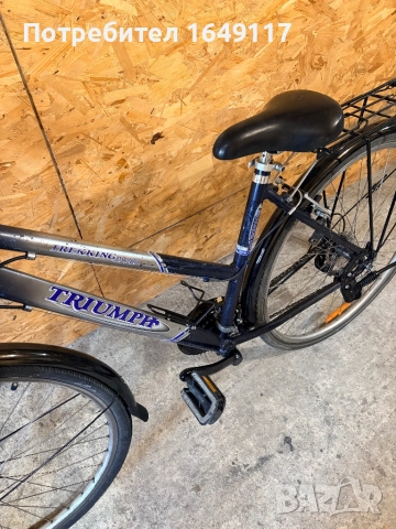 28цола Triumph алуминиев дамски градски велосипед колело[21ck-Shimano], снимка 16 - Велосипеди - 52997216