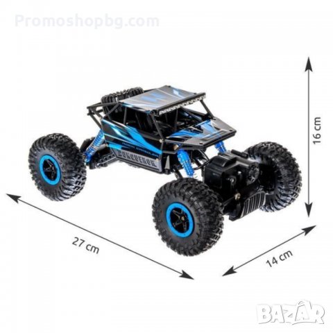 Джип с дистанционно Rock Crawler + включен акумулаторна батерия, снимка 4 - Коли, камиони, мотори, писти - 38603447