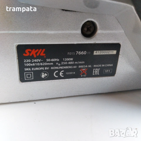 НАЙ ДОБРАТА ОФЕРТА Голям професионален лентов шлайф SKIL  7660 , снимка 7 - Шлайфмашини - 53194973