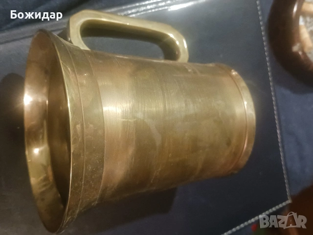 Моряшка посребрена халба за бира., снимка 2 - Колекции - 53867548