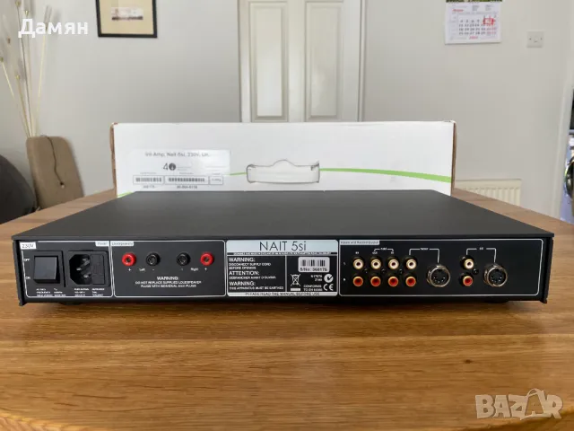 Naim Nait 5Si Интегриран Стерео Hi-Fi Усилвател, снимка 7 - Ресийвъри, усилватели, смесителни пултове - 48047109