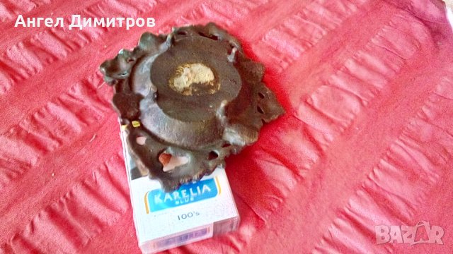 Стар бронзов пепелник , снимка 6 - Антикварни и старинни предмети - 41377563