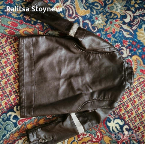 Детско кожено яке , снимка 2 - Детски якета и елеци - 51715248