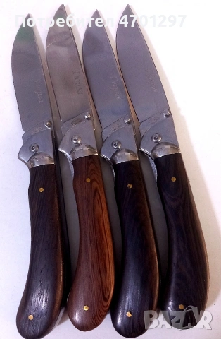 Руски сгъваем нож Гюрза, снимка 2 - Ножове - 53043349