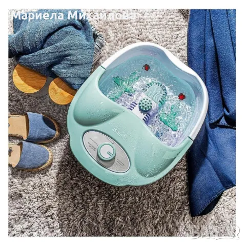 Масажна вана за крака FIRST с вибрация и балонен масаж, снимка 4 - Масажори - 47748873
