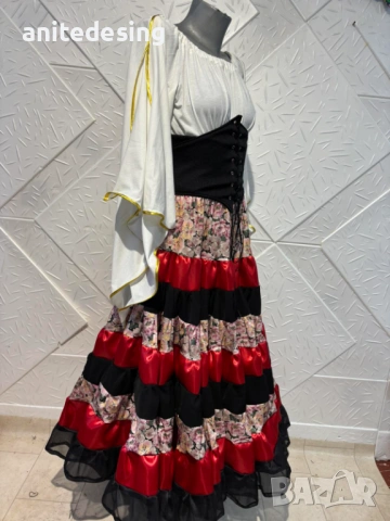 Костюм за ромски танци , снимка 6 - Костюми - 53580361