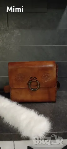 чанта естествена кожа , снимка 2 - Чанти - 48198902