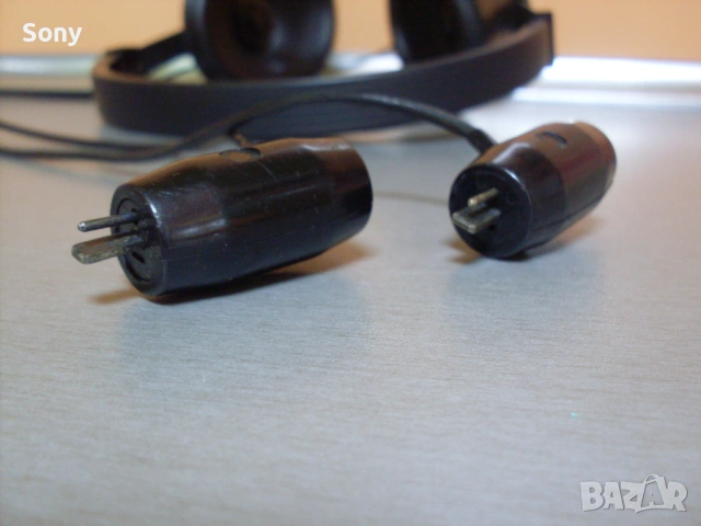 Стари професионални стерео слушалки- Германия., снимка 7 - Антикварни и старинни предмети - 53664988