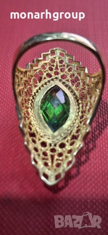 Златен пръстен, снимка 4 - Пръстени - 52356201